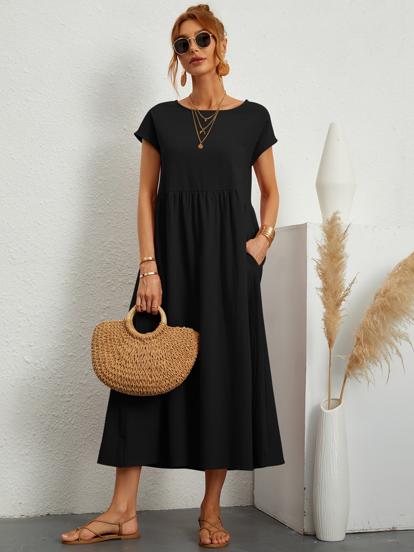 Robe Longue Élégante Femme – Soirée & Cérémonie