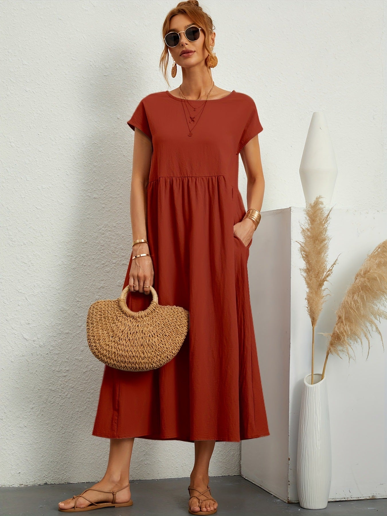 Robe Longue Élégante Femme – Soirée & Cérémonie