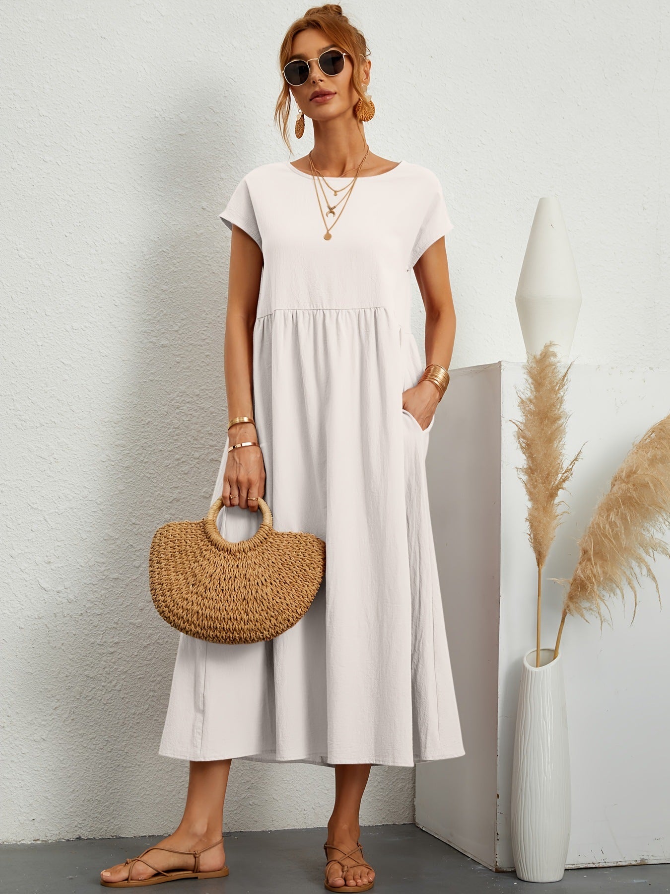 Robe Longue Élégante Femme – Soirée & Cérémonie